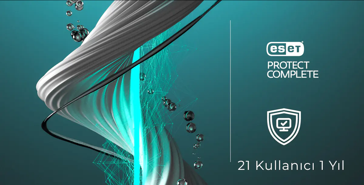 ESET PROTECT Complete 21 Kullanıcı 1 Yıl