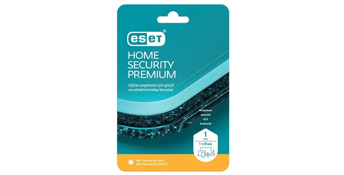 ESET HOME Security Premium 1 Cihaz 1 Yıl