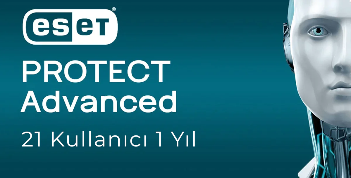 ESET PROTECT Advanced 21 Kullanıcı 1 Yıl