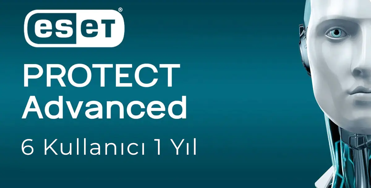 ESET PROTECT Advanced 6 Kullanıcı 1 Yıl