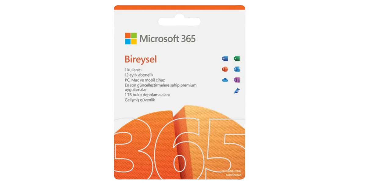 Microsoft 365 Bireysel - Elektronik Lisans